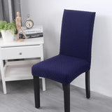 Max Dining Room Chair Cover Stool Seat Protector Banquet Chair Slipcover Blue