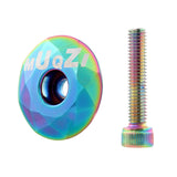 Maxbell Mountain Bike Headset Top Cap 28.6mm Fork Replacement Cover Aluminum Alloy Multi with Screw