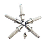 Maxbell 5x Alpenstock Rod Tip Trekking Poles Tip for Climbing Mountaineering Walking