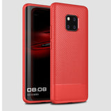 Maxbell TPU Silicone Gel Case Best Protection Cover for Huawei Mate 20 Pro Red