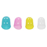 Maxbell Guitar Fingertip Protectors Silicone Finger Guards for Bass/Ukulele Guitar#L