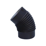 Maxbell 45 Degree Elbow Pipe Flexible Accessories Durable Stove Pipe Elbow