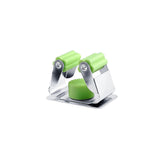 Maxbell Sturdy Fishing Rod Clip Billiard Cue Clamp Holder High Strength Hanging Rack Green