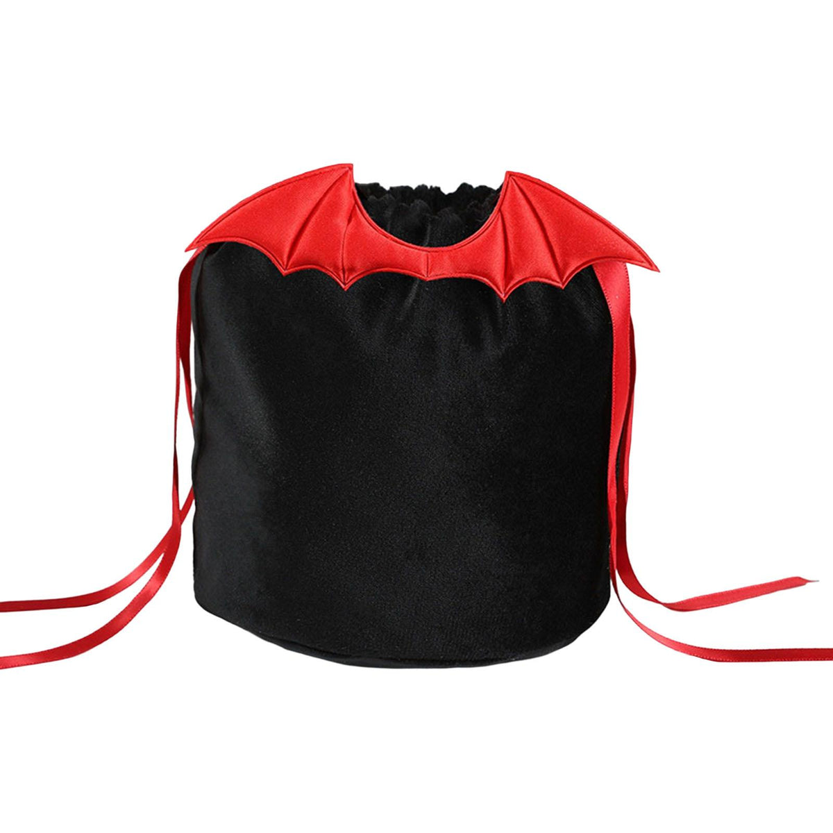 Maxbell Drawstring Gift Bags with Drawstrings Gift Bags Halloween Party Favors red