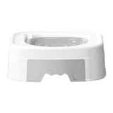 Maxbell Cat Litter Tray Cat Toilet Training Litter Pan Portable Cats Litter Box Grey