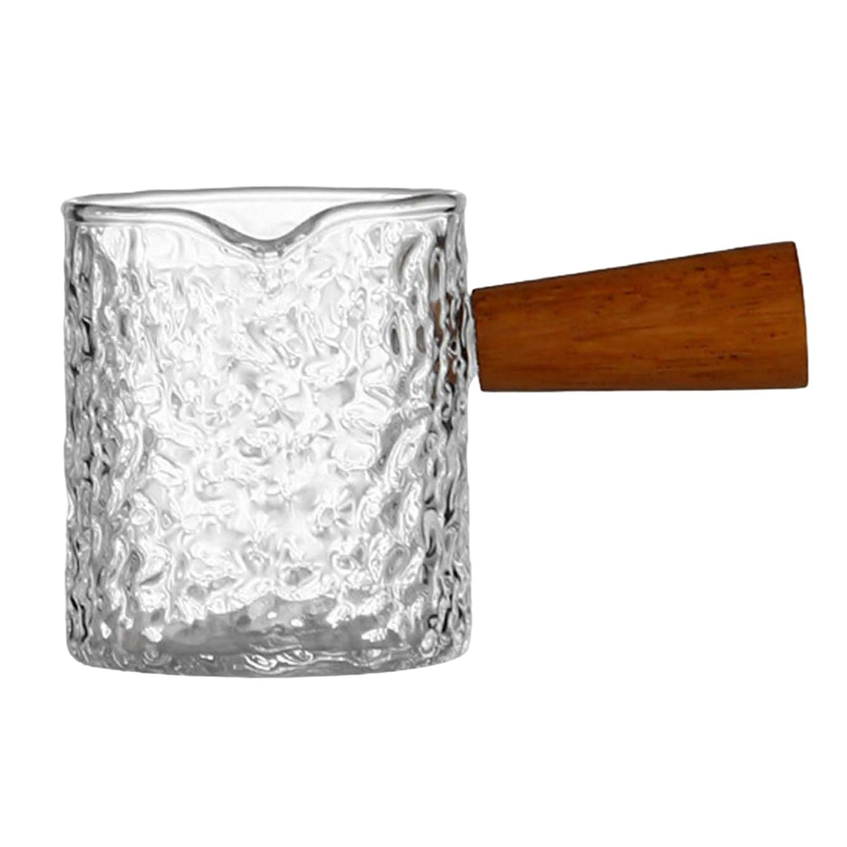 Maxbell Espresso Measuring Cup Transparent Small Milk Cup for Coffee Liquid Cocktail Style B