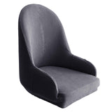 Maxbell 1pc Wing Back Dining Chair Cover Reusable Protector Seat Covers for Decor gray