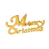 Maxbell Women Jewelry Party Merry Christmas Letter Clothing Accessories Brooch Pins