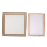 Maxbell Paper Making Frame Screen Wood Paper Making Papermaking Mould Crafts 20x20CM