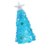 Maxbell Maxbell Resin Figurines Tree Ornament Living Room Portable Accessory Decor Blue 18cm