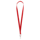 Maxbell Lanyard ID Nametag Badge Holder Straps Neck Key Chain with Swivel Hook Red