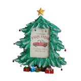 Maxbell Christmas Picture Frame Photo Holder Ornaments for Xmas Tree Decoration