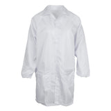 Max ESD Anti-Static Premium Lab Jacket Coat Women Medical Clothing White XXXL