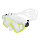 Maxbell Adult Scuba Diving Mask Anti-Fog Snorkeling Swimming Goggles Glasses Yellow