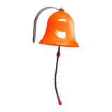 Maxbell Hanging Bells Wall Mounted Ship Bell Decoration Metal for Gift Girls Kids Orange