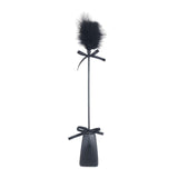 Maxbell French Feather ticklers whips floggers Games Teaser Soft for Lovers Pets Night Black