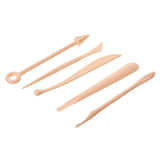 Maxbell Set of 5 Plastic Pottery Clay Sculpture Carving Tools Sand Beach Toys