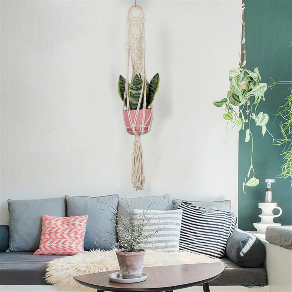 Max Plant Holder Pot Hanger Indoor Outdoor Decorative 4