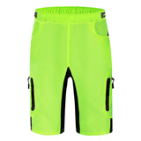 Max Maxb 2in1 Cycling Baggy Shorts Loose Fit Half Pants with Gel Padded Liner XXXL