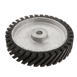 Maxbell Diagonal Rubber Wheel Belt Sander Polisher Sheel Abrasive Diax250x50x25mm