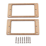 Max Maple Humbucker Pickup Mounting Ring Frame w/ Screws for Guitar Accessory