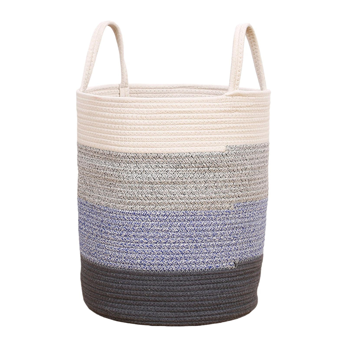 Maxbell Soft Blanket Holder Bin Woven Baskets for Storage for Living Room, Playroom 4 colors