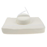 Max Maxb Square Massage Table Pillow Face Down Cradle Neck Support Cushion Beige