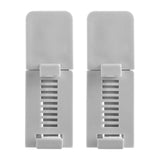 Maxbell Toilet Cover Lifter Portable Toilet Seat Holder Lift Tools for Home Gray
