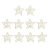 Maxbell 10pcs Star Rattan Wicker Ball Photo Props Wedding Home DIY Trinkets 6cm