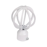 Max 1Piece Alloy Curtain Decorative Pole/Rod Finials Ends Heads 28mm White E
