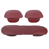 Maxbell 1Set Breathable Car Seat Covers Pad Seats Cushion Luxurious Universal Red