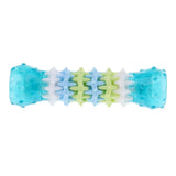 Maxbell Pet Dogs Tooth Cleaning Chews Toy Rubber Training Playing Toy Blue S