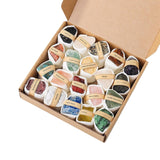 Maxbell Deluxe Rock and Mineral Collection Discovery Treasure for Ages 4 + Decors style A