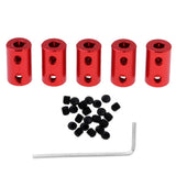 Max Motor Shaft Coupling Rigid Coupler Connector for RC Car Boat 5-6mm