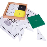 Maxbell Montessori Mathematics Material Math Pythagorean Theorem C Wood Learning Toy