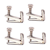 Max Maxb 4pcs Violin Fiddle Fine Tuners String Adjusters for 3/4 4/4 Size Violins