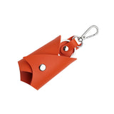 Maxbell Key Case Key Holder Large Capacity Car Keychain for Purse Car Keys Boyfriend Orange