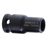 Max Maxb Woodworking Impact Socket 3/8" Drive M10x1.5