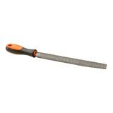 Maxbell Wood Rasps with Hand Grip Handle Burrs Flat &Half round and round for Carpenter Thick Halfround file