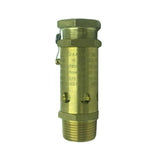 Max Safety Relief Valve Full Copper Spring Pressure Relief Valve 1.0-1.3MPa DN32