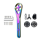 Maxbell Out Front Bike Computer Mount Speedometer Mount Bicycle Stem Handlebar Mount Colorful