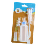 Maxbell Lamb Milk Bottle Puppy Feeder Care Pet Feeder Bottle Kit for Farm Accs Blue