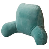 Max Cotton Reading Pillow for Bed Back Support Large Bed Rest Pillow Green