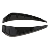 Maxbell Pair Side Fender Vent Air Wing Cover for Honda Civic 2016-2018 Glossy Black