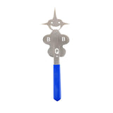 Maxbell Barbecue Fork Multipurpose Grill Utensils for Barbecue Family Gathering Home girl blue