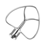 Maxbell Mixer Accessory Durable Structure Stainless Steel for 4.5Qt Pasta Edge beater