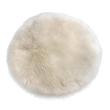 Max Maxb Soft Sheepskin Fluffy Skin Faux Fur Fake Rug Mat Small Rugs White