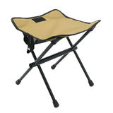 Maxbell Fishing Chair Footrest Aluminum Foldable Footstool for Beach Camping Hiking Khaki