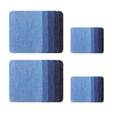 Max 20pcs Cloth Fabric Patches Applique for Sewing Craft Decor