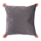 Max Solid Pure Color Pillowcases Home Decor Pillow Case 18x18 Inch Grey